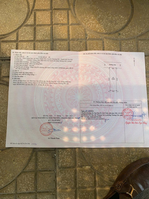 SIÊU HOT ĐẤT ĐẸP - GIÁ TỐT - Vị Trí Đắc Địa Tại Thôn Xuân Sen, Xã Thuỷ Xuân Tiên, Huyện Chương Mỹ, Thành phố Hà Nội