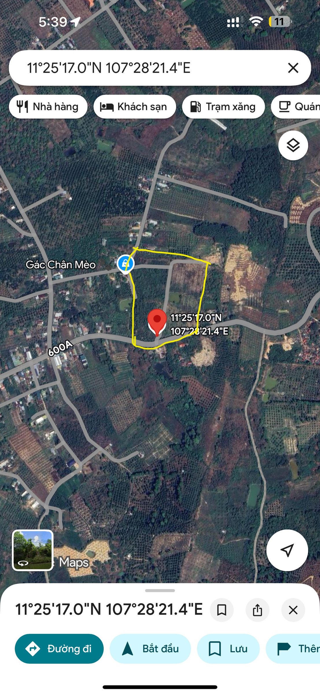 BÁN ĐẤT 4HA – MẶT TIỀN ĐƯỜNG 600A – GIÁ TỐT

Cần bán lô đất diện tích lớn tại Nam Cát Tiên, khu dân cư hiện hữu, phù hợp đầu tư hoặc làm nhà vườn nghỉ dưỡng.