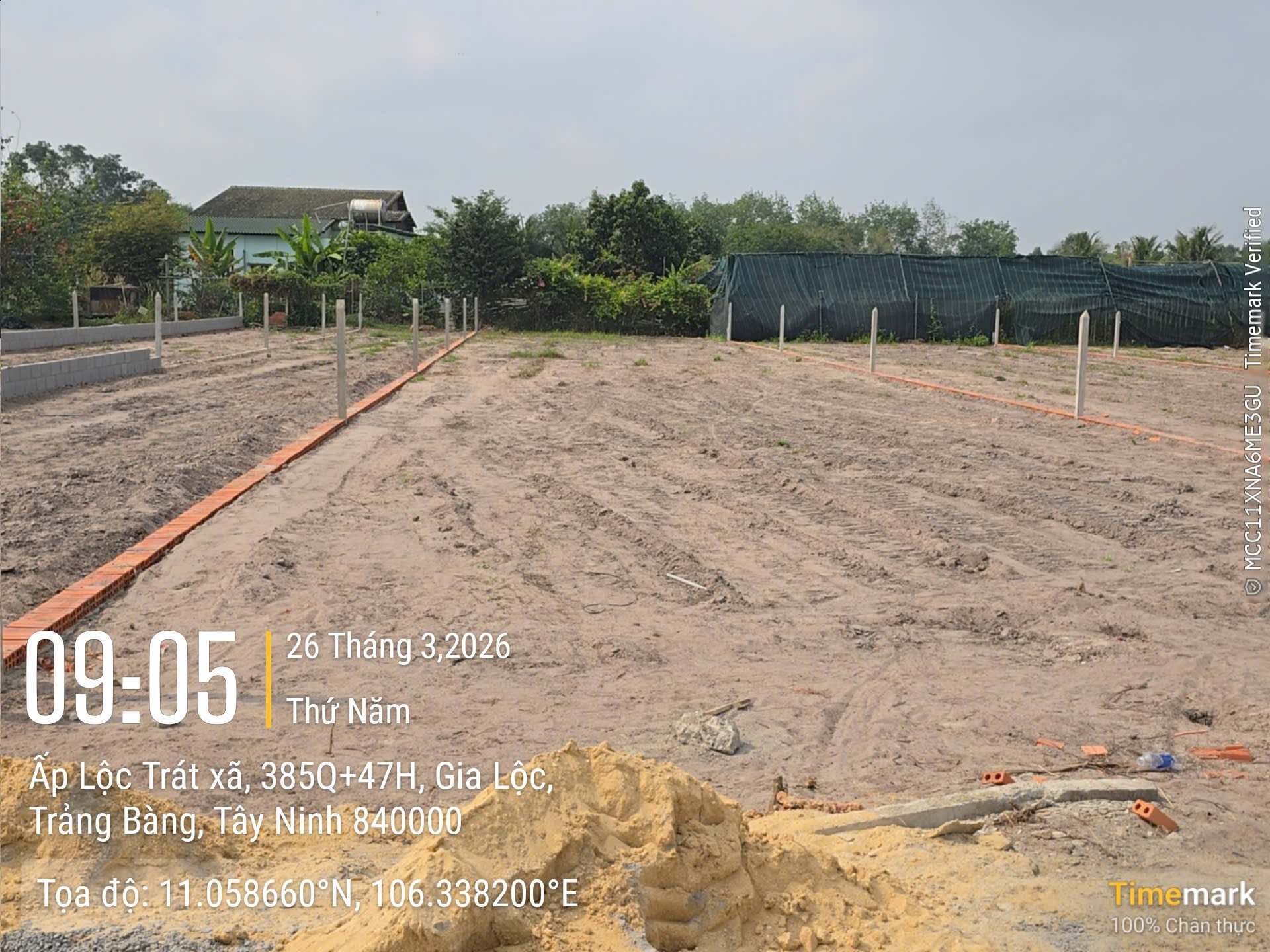 Bán đất thổ vườn 10 x 58 tổng 580m2 có 60 thổ cư ngay ubnd gia lộc-Gọi: 0397 941 642