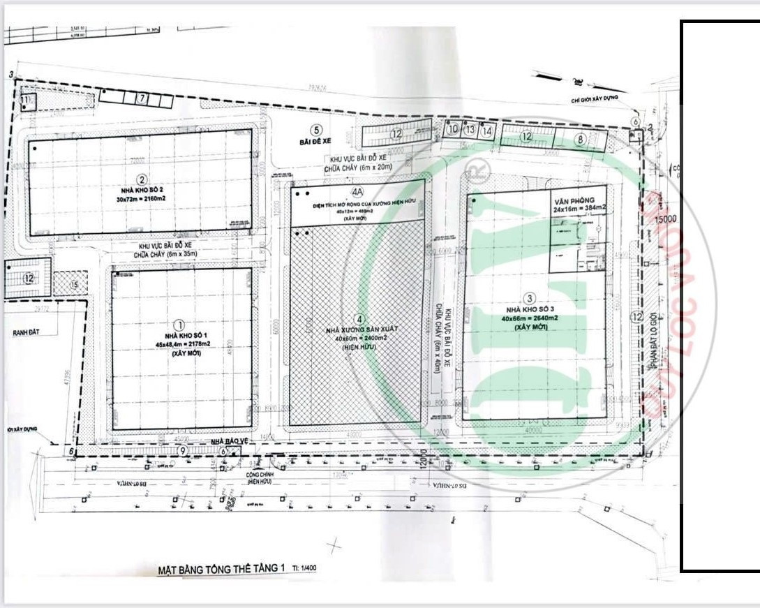 Cho thuê nhà xưởng 20.000m2 tại KCN Tiền Giang