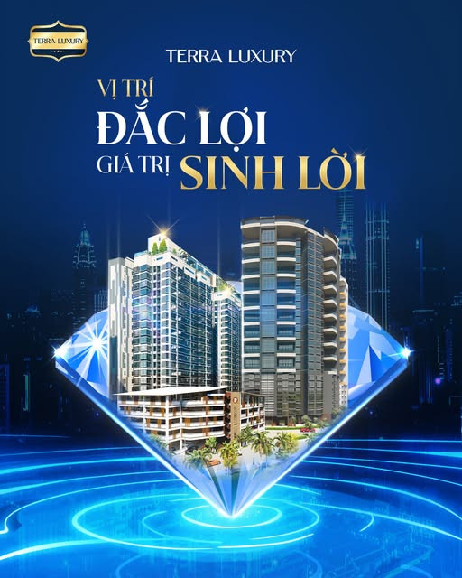 Căn hộ chuẩn Tera Luxury Nam SG giá 3,8 Tỷ/căn chiết khấu 2%