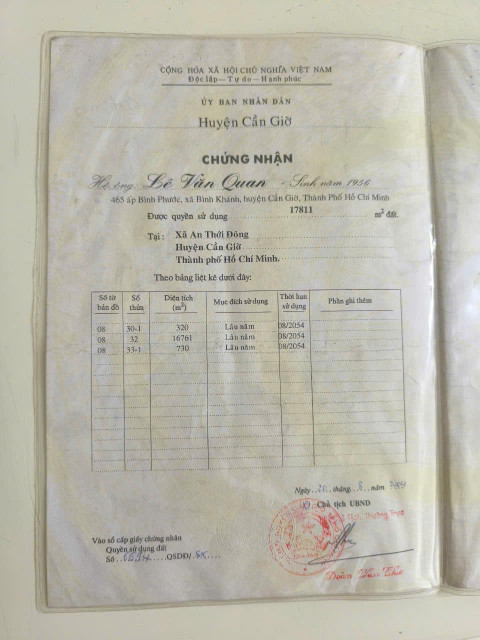 ĐẤT ĐẸP - GIÁ TỐT - Cần Ban Lô Đất Vị Trí Đắc Địa Tại An Thới Đông, Huyện Cần Giờ, TP Hồ Chí Minh