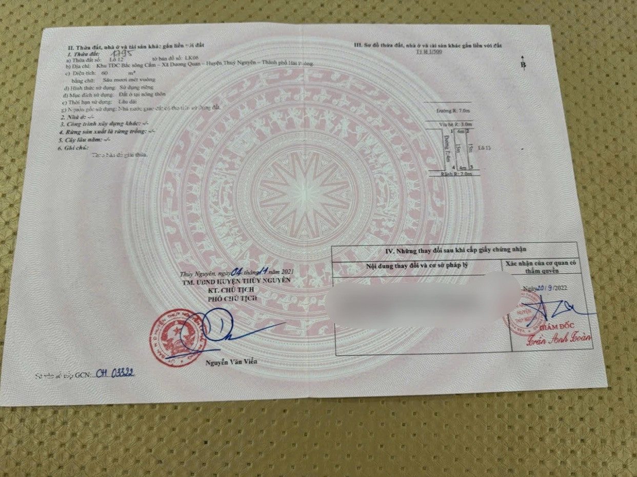 Cầu Nguyễn Trãi sắp thông ,  TĐC áp tràn 1 lô xẻ khe cần bán . Dành cho nhà đầu tư thông thái biết nắm bắt cơ hội 
Lh 0898266583
