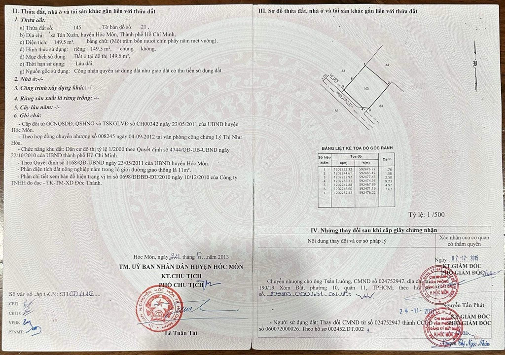 Bán đất tặng xưởng c4 150m2 Song Hành Hóc Môn nhỉnh 3tỷ