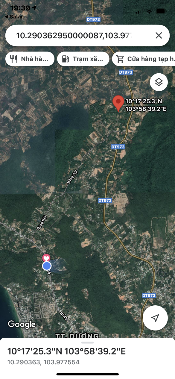 Bán bán  đất nông nghiệp 1000m² , giá 3.6 tỷ tại đường ấp khu tượng, Xã Cửa Dương, Thành phố Phú Quốc, Kiên Giang