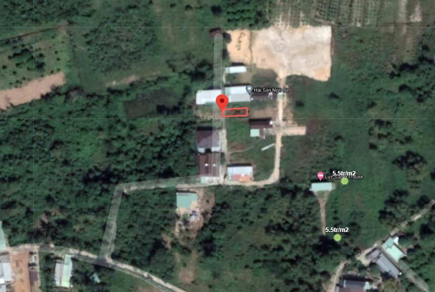 Bán  đất thương mại dịch vụ 120m² , giá 1.1 tỷ tại đường ấp suối đá, Xã Dương Tơ, Thành phố Phú Quốc, Kiên Giang