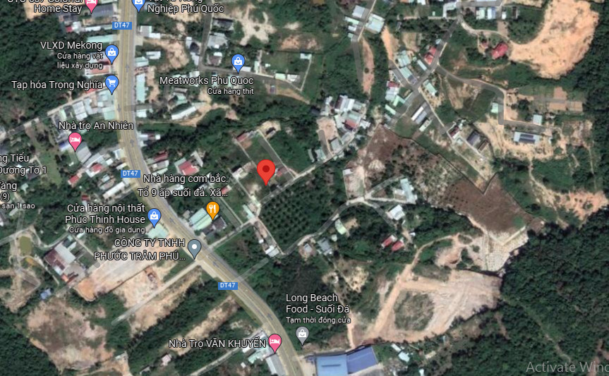 Bán  đất thổ cư 108.1m² , giá 4.2 tỷ tại đường ấp suối đá, Xã Dương Tơ, Thành phố Phú Quốc, Kiên Giang