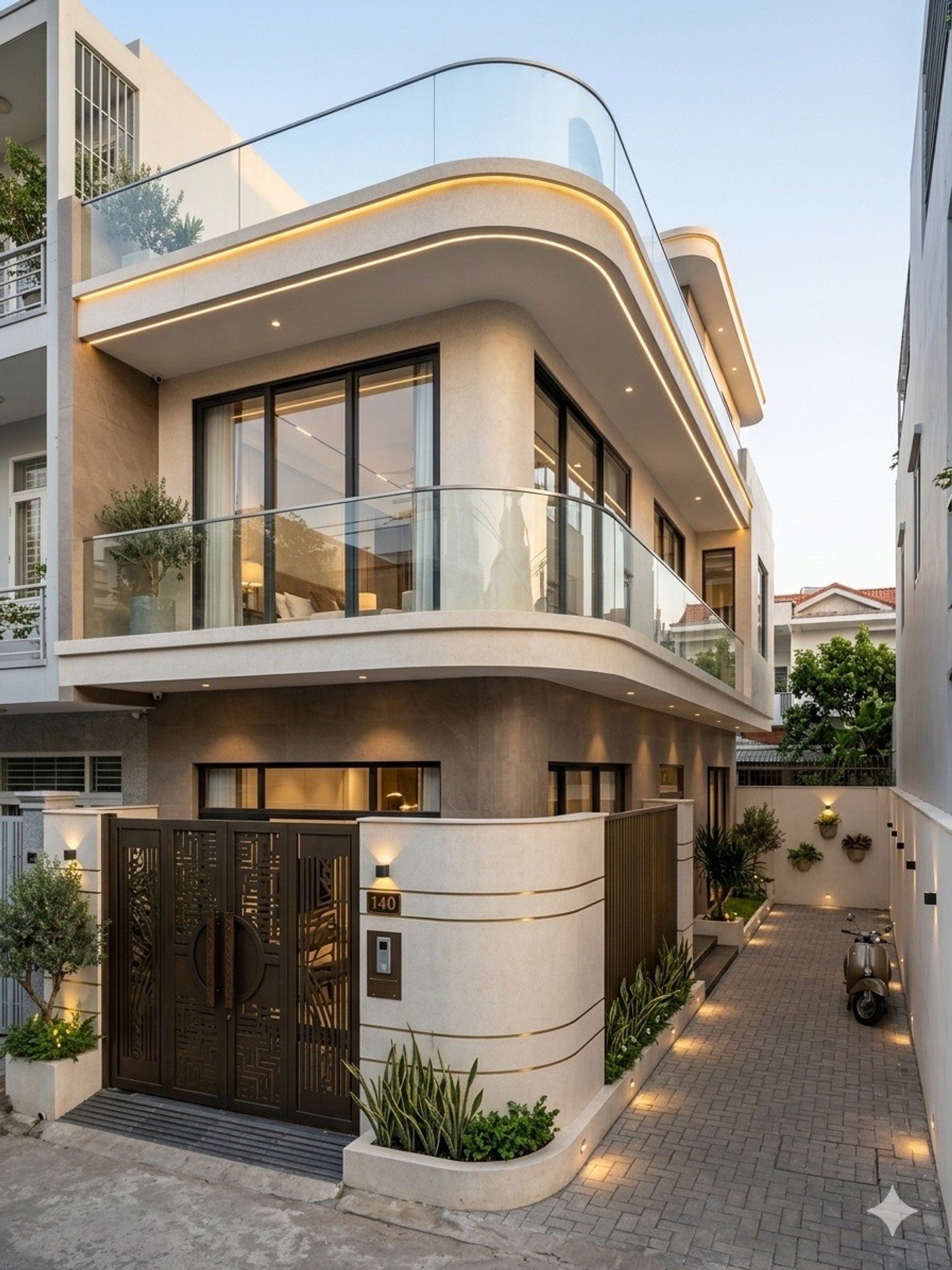 Bán nhà Âu Cơ 2 tầng - 65m2 vuông vức - Xe hơi tới nhà - 5x tỷ