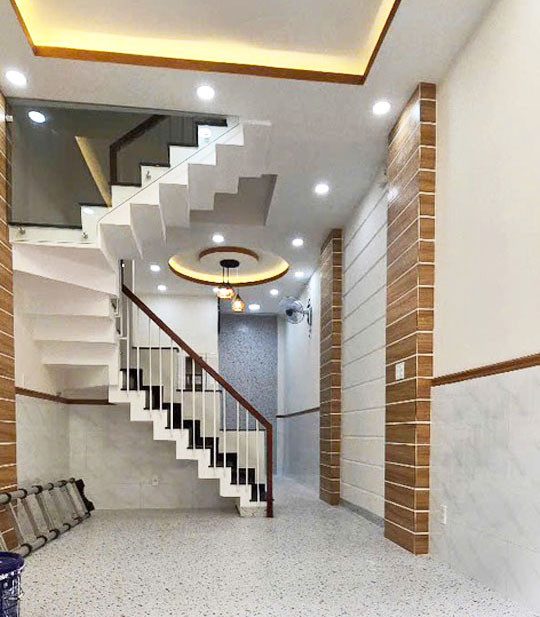 Nhà mới đẹp 4 tầng, Hẻm Xe Hơi, Âu Cơ, Bảy Hiền, 39m2, hơn 7 tỷ TL