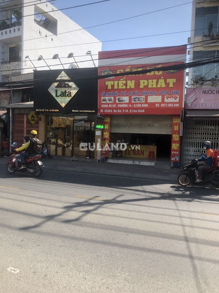 Cho thuê mặt bằng kinh doanh mặt đường Âu Cơ bên chợ Võ Thành Trang