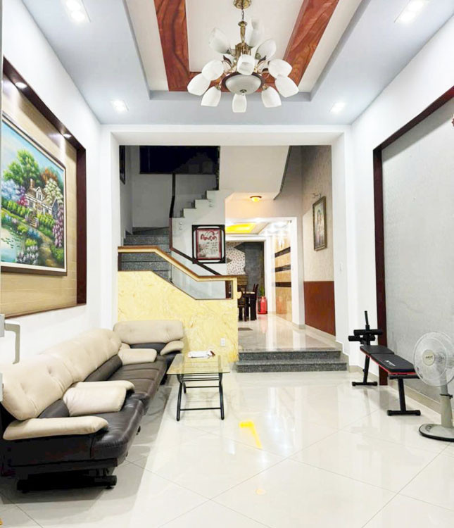 Nhà đẹp 4 tầng, Hẻm Xe Tải, Âu Cơ, Tân Phú, 4x17m, 67m2, chỉ 9 tỷ TL