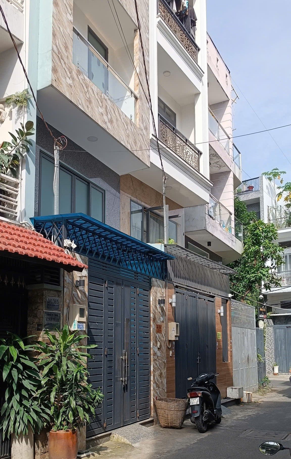 Nhà 4 tầng hẻm thông, gần Đại Học Văn Hiến Âu Cơ, 4.65 tỷ