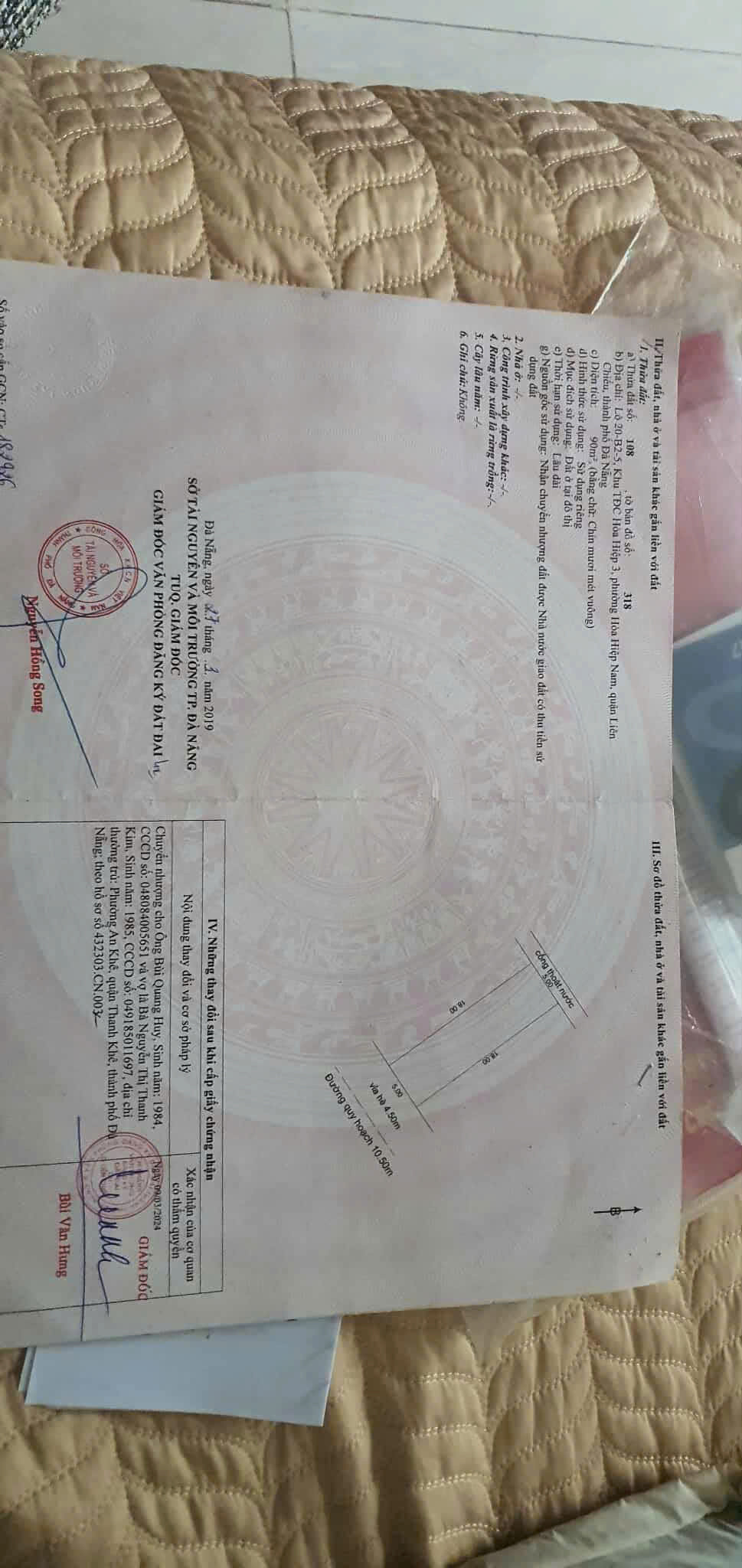 📌📌📌LÀM VIỆC TRỰC TIẾP GIÁ TỐT !!! Bán đất B1 Hồng Phước, Hòa Khánh Bắc