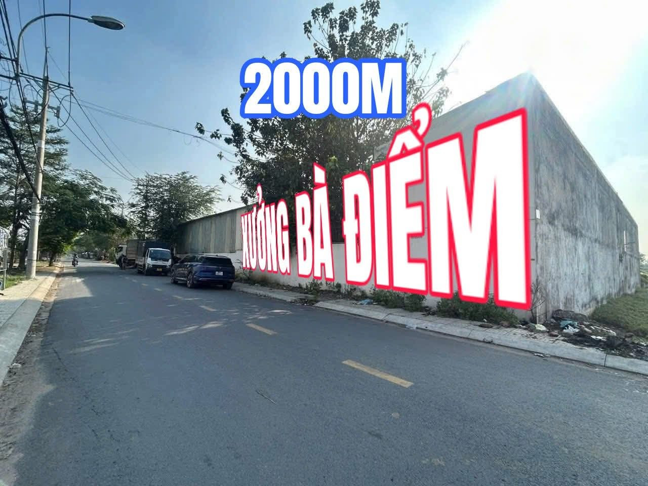 🔴Bán xưởng đang hoạt động tại Tiền Lân, Bà Điểm 2000m² ngang 50m giá 35 tỷ Xã Bà Điểm
