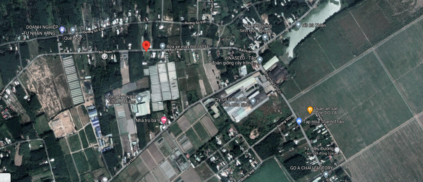 Bán  đất thổ cư 243m² tại đường Bà Thiên, Xã Nhuận Đức, Huyện Củ Chi, TP. Hồ Chí Minh giá 2.5 tỷ