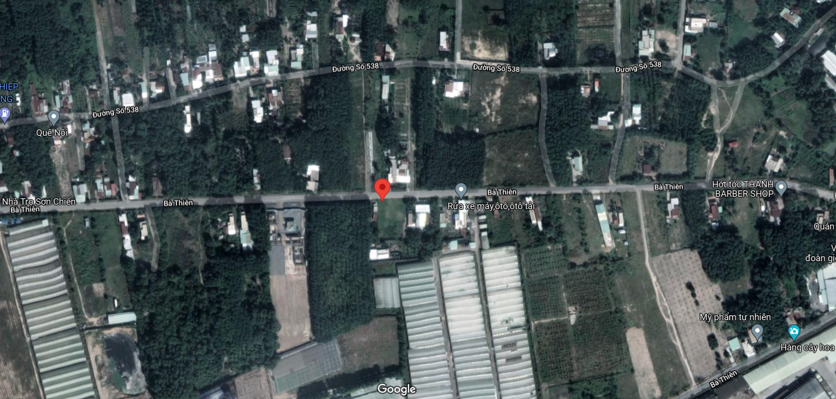 Bán  đất thổ cư 245m² tại đường Bà Thiên, Xã Nhuận Đức, Huyện Củ Chi, TP. Hồ Chí Minh giá 2.5 tỷ