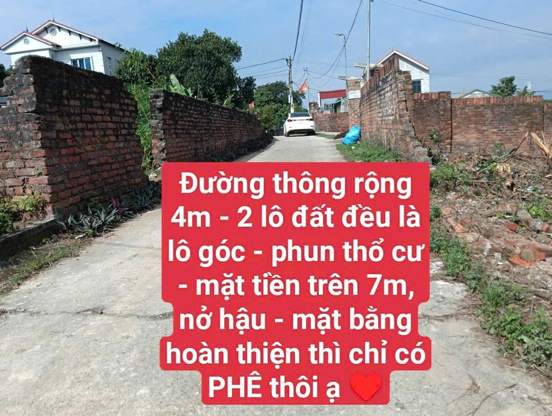 Bán đất 102m² ngang 5m giá 2.7 tỷ Xã Nội Bài