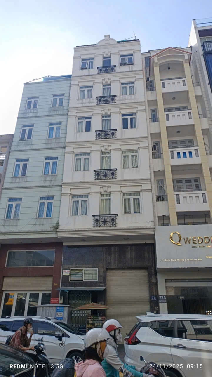 Bán nhà 72 Bạch Đằng 2, Phường 2, Quận Tân Bình – Giá 37 tỷ