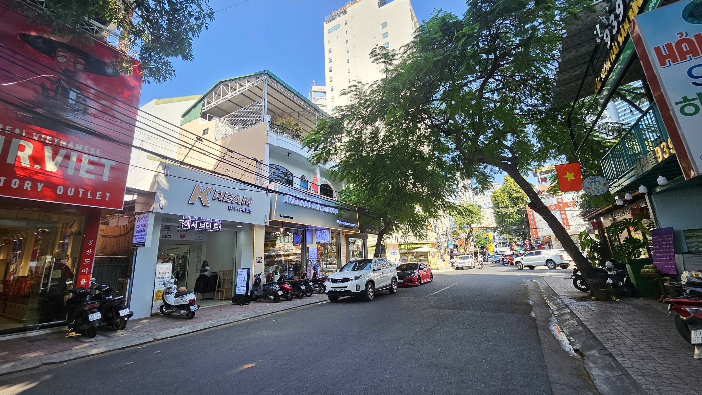 CHO THUÊ MẶT BẰNG MẶT TIỀN BẠCH ĐẰNG, KHU PHỐ HÀN, NHA TRANG