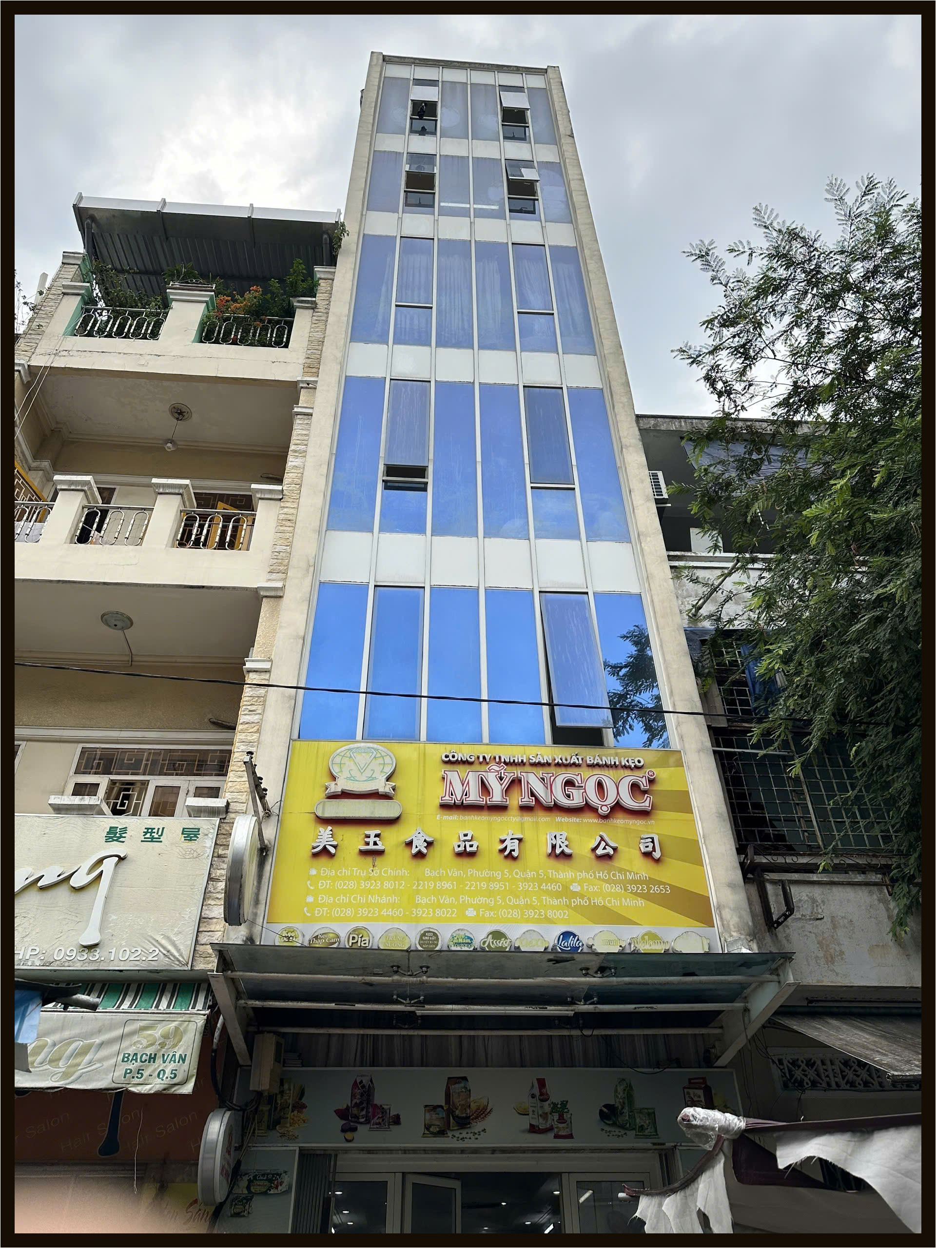 Sở hữu nhà vị trí đẹp 4 x 20m 1 trệt 5 lầu Bạch Vân Q5 TP.HCM