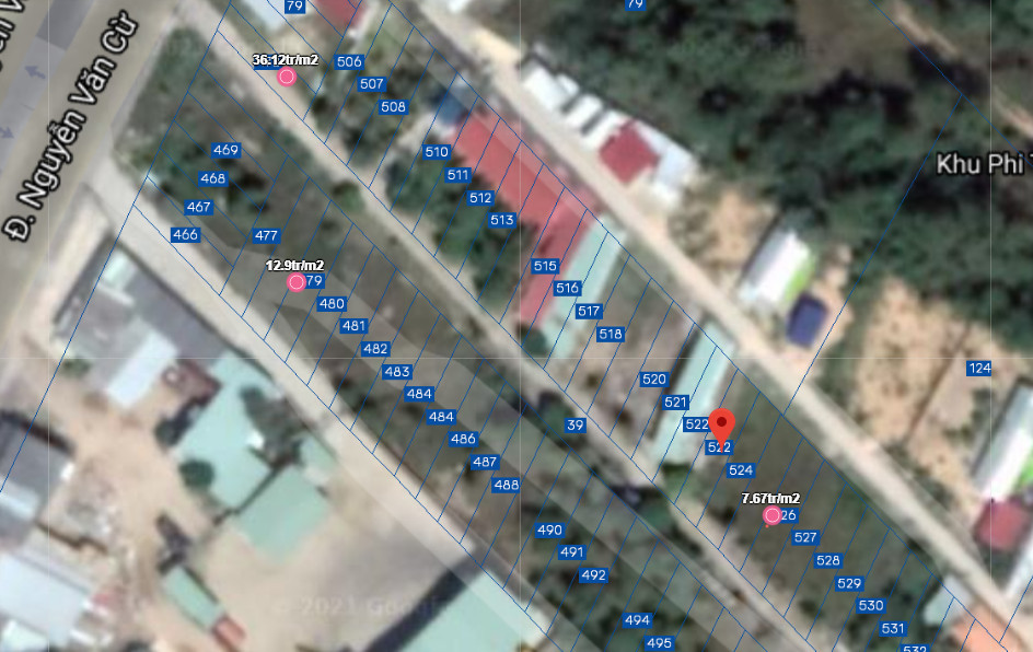 Bán  đất thương mại dịch vụ 111.6m² tại đường bãi vòng, Xã Hàm Ninh, Thành phố Phú Quốc, Kiên Giang giá 850 triệu