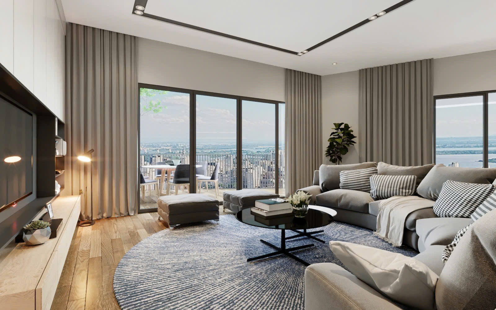 BÁN CĂN HỘ 165M2, LÔ GÓC 3 THOÁNG TẦNG CAO 4PN,3WC NỘT THẤT THIỆN ĐẠI ĐT 0967584375