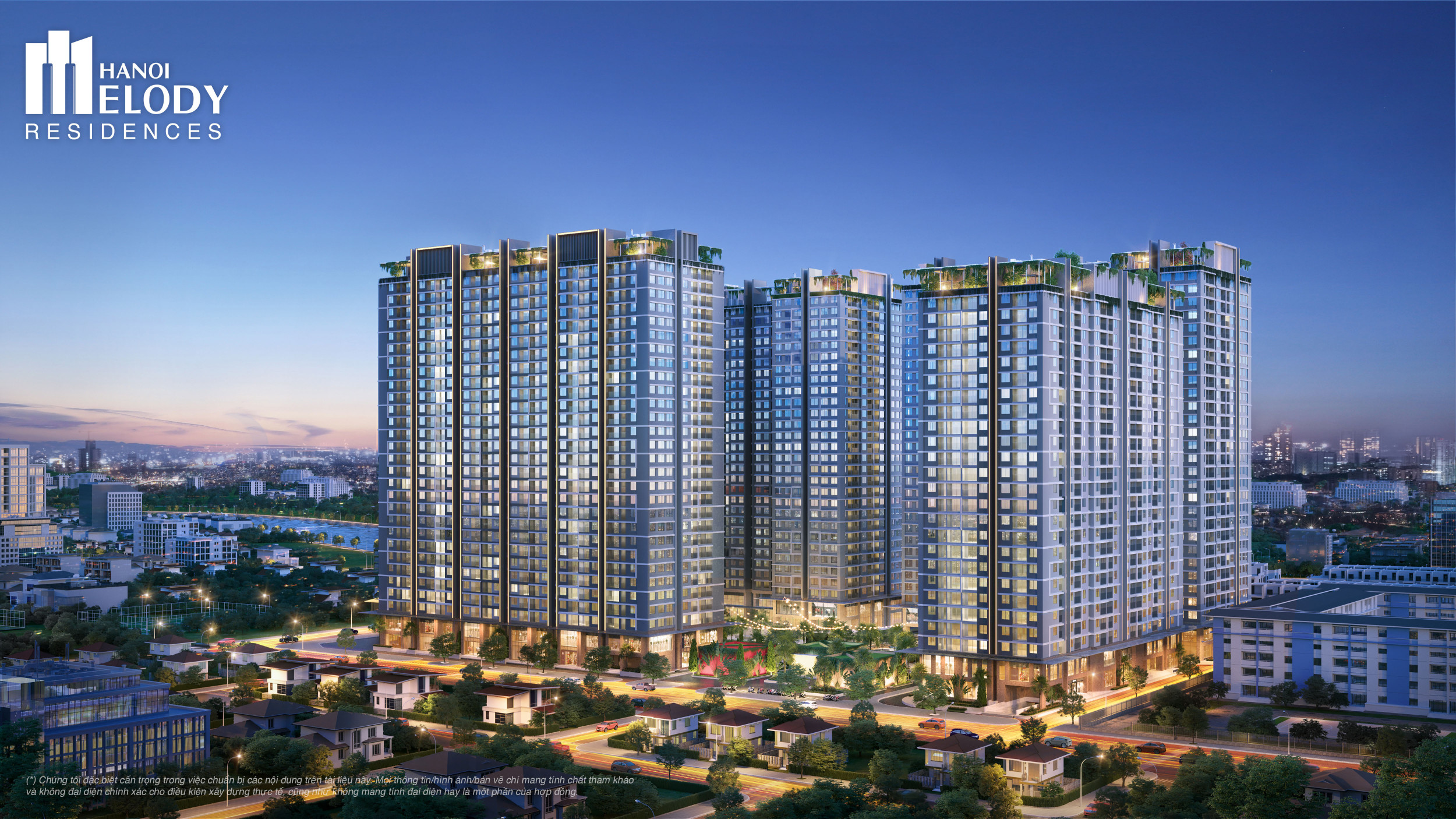 Quỹ căn giá ưu đãi từ chủ đầu tư Hanoi Melody Residences, cơ hội sở hữu căn hộ 2PN giá tốt.