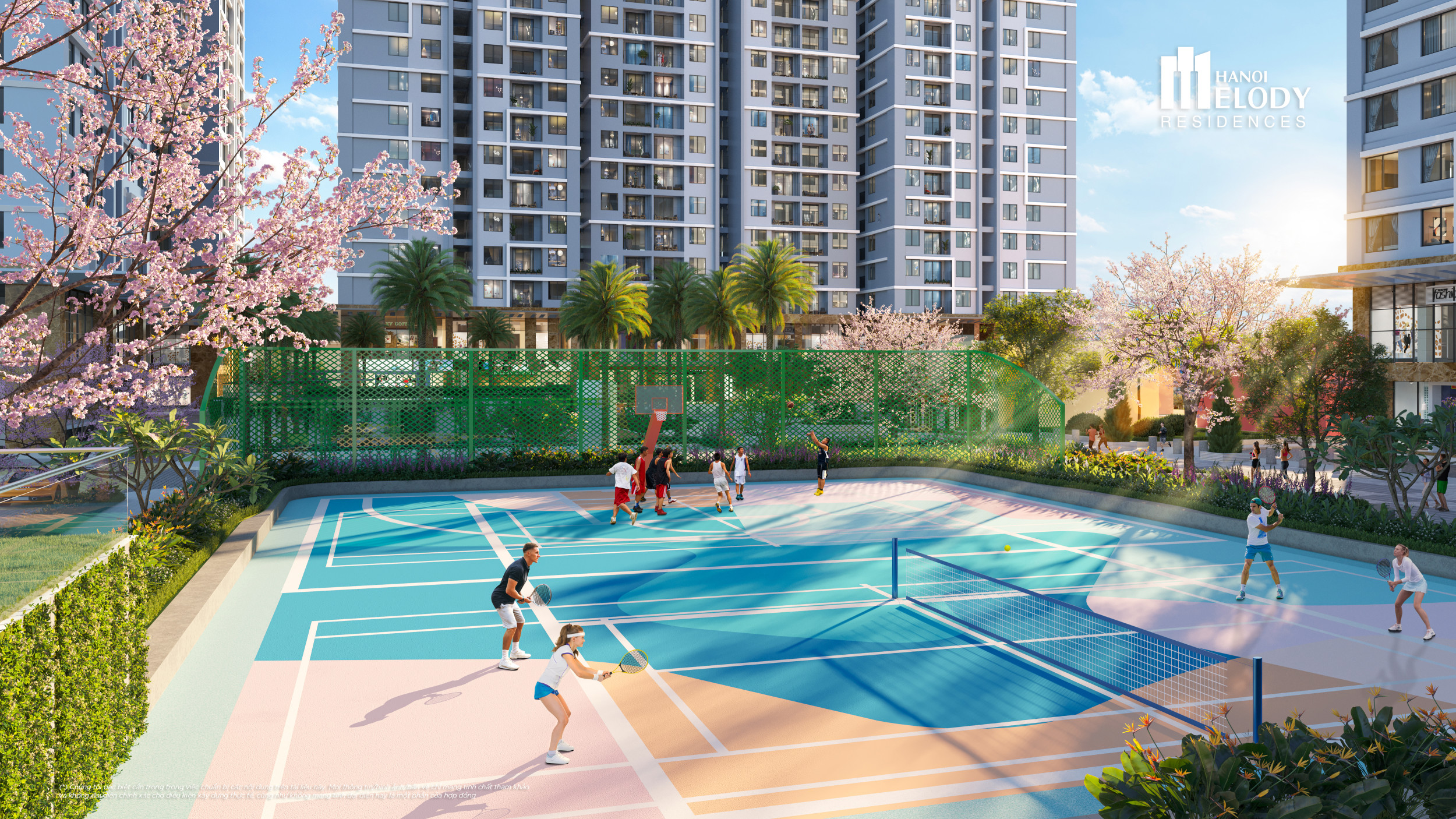 Quỹ căn độc quyền từ chủ đầu tư dự án Hanoi Melody Residences Quận Hoàng Mai, Hà Nội.