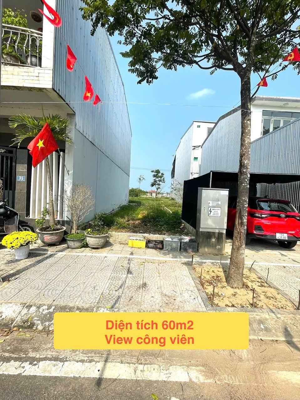 🌳 BÁN LÔ 60M2 KQH HƯƠNG SƠ – KHU VỰC 4 – VIEW CÔNG VIÊN