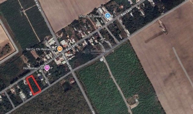 Bán lô đất tổng diện tích 1387m2 mặt tiền đường Bàu Lách