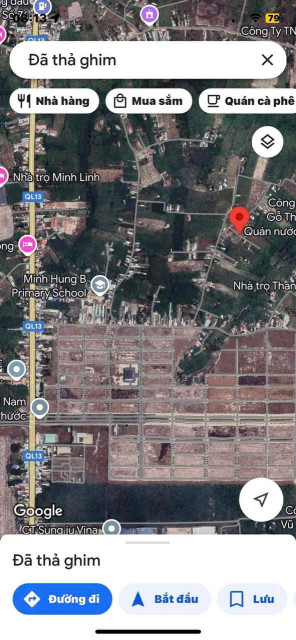 Xả Lô 310m2 Chơn Thành/Minh Hưng 5xxtr/5x66x50ODT/Lh 0868237393