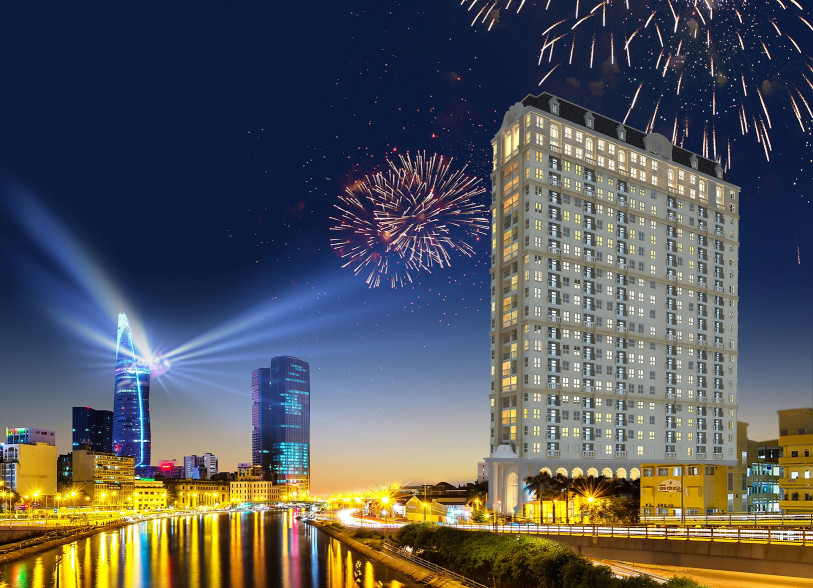 Bán rẻ căn hộ cao cấp 2 phòng ngủ Grand Riverside trung tâm TP.HCM