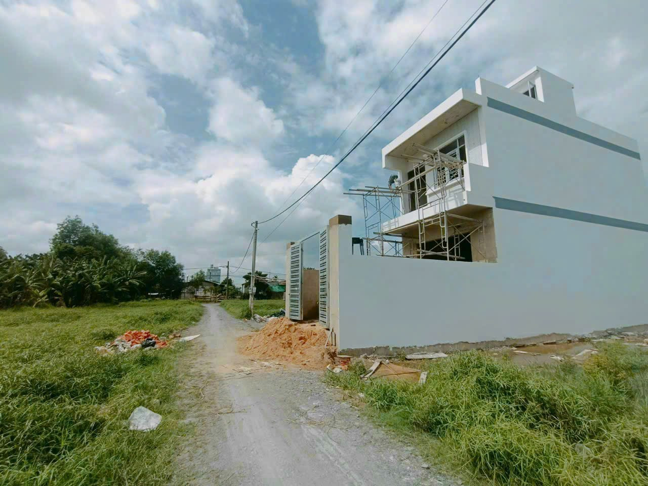 Đất ở xây dựng ngay, Bình Mỹ Củ Chi, 107m, 5x22m, khu dân cư hiện hữu đang xây dựng mạnh, 2.1 tỷ