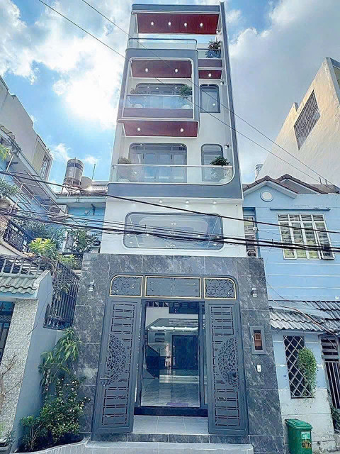 Nhà hẻm Bình Thành, Bình Hưng Hòa B dt 72m2 3 lầu 4pn 5wc giá 6,7 tỷ