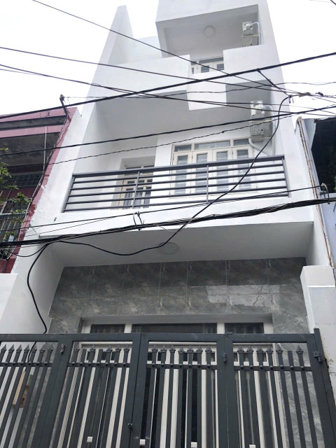 Bán nhà quận 6 - Hẻm xe hơi - 4 tầng nhà mới ở ngay 4,7 tỷ