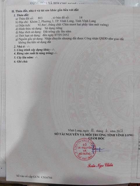BÁN ĐẤT
