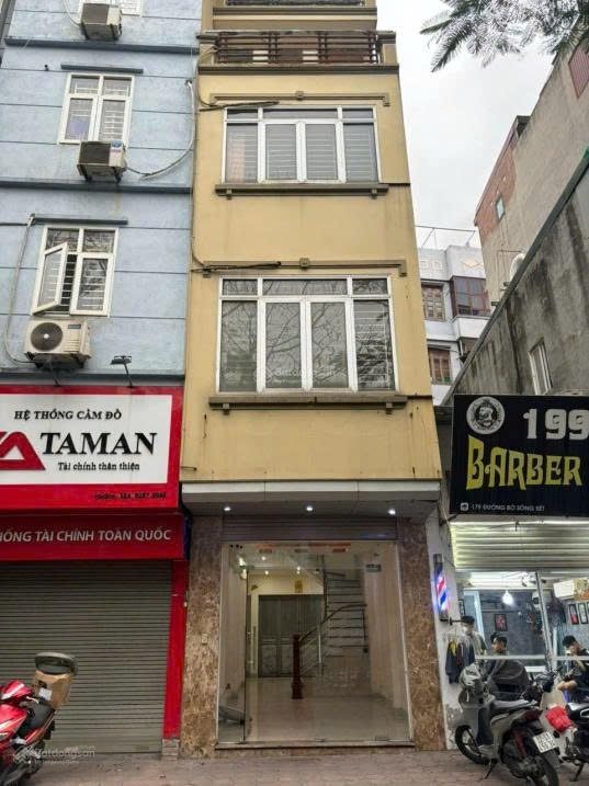 Cho Thuê Nhà Mặt Đường Bờ Sông Sét - Hoàng Mai 40M² 4 Tầng 4 Ngủ - Nội Thất CB - Vừa Ở, Vừa Kinh Doanh VP... Giá Thuê 22tr