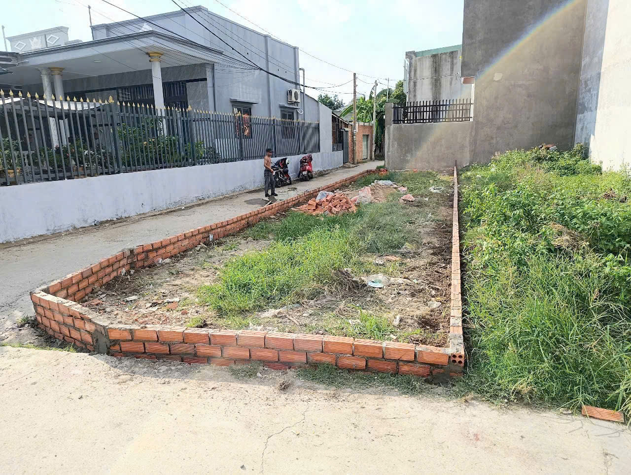 Bán Lô Đất Đường ôtô 7 chỗ thông, Lô góc 2 mặt tiền