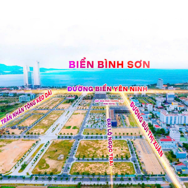 Cặp căn góc sở hữu mặt tiền đường 21m Bùi Thị Xuân Bình Sơn Ocean Park