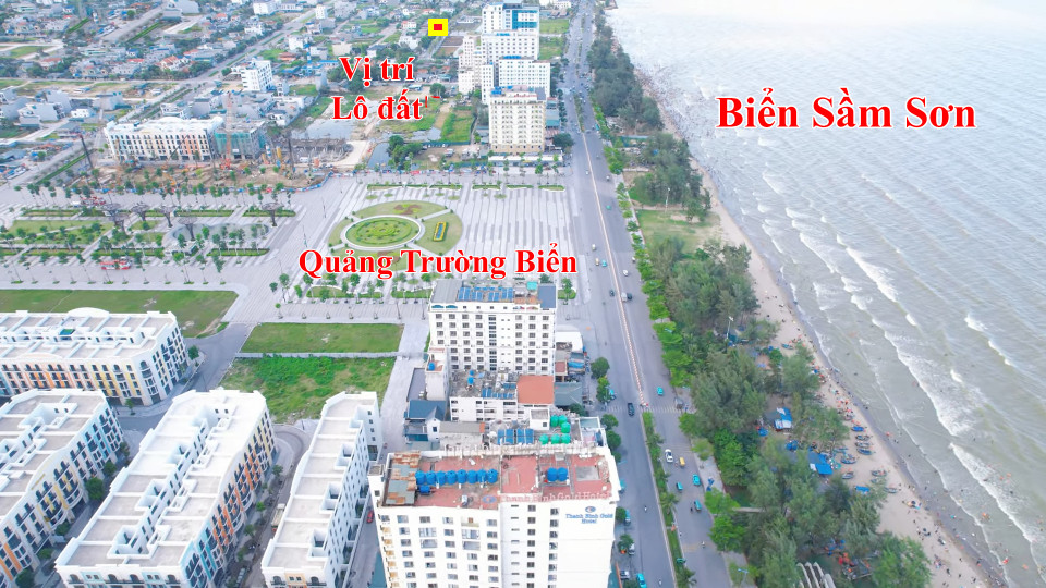 BÁN GẤP LÔ ĐẤT GÓC ĐẸP DUY NHẤT ĐƯỜNG THANH NIÊN, CÁCH BIỂN SẦM SƠN 300M, SỔ ĐỎ TRAO TAY, ĐẦU TƯ LÀ THẮNG