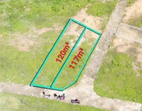 Bán lô đất Diên tân 117 m2 - DIÊN KHÁNH - KHÁNH HÒA - Giá 550 tr