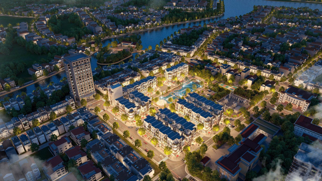Cần bán nhà phố kinh doanh trực diện khu Trình diễn nhạc nước, giá chỉ 10,7 tỷ ,DTSD 410m2