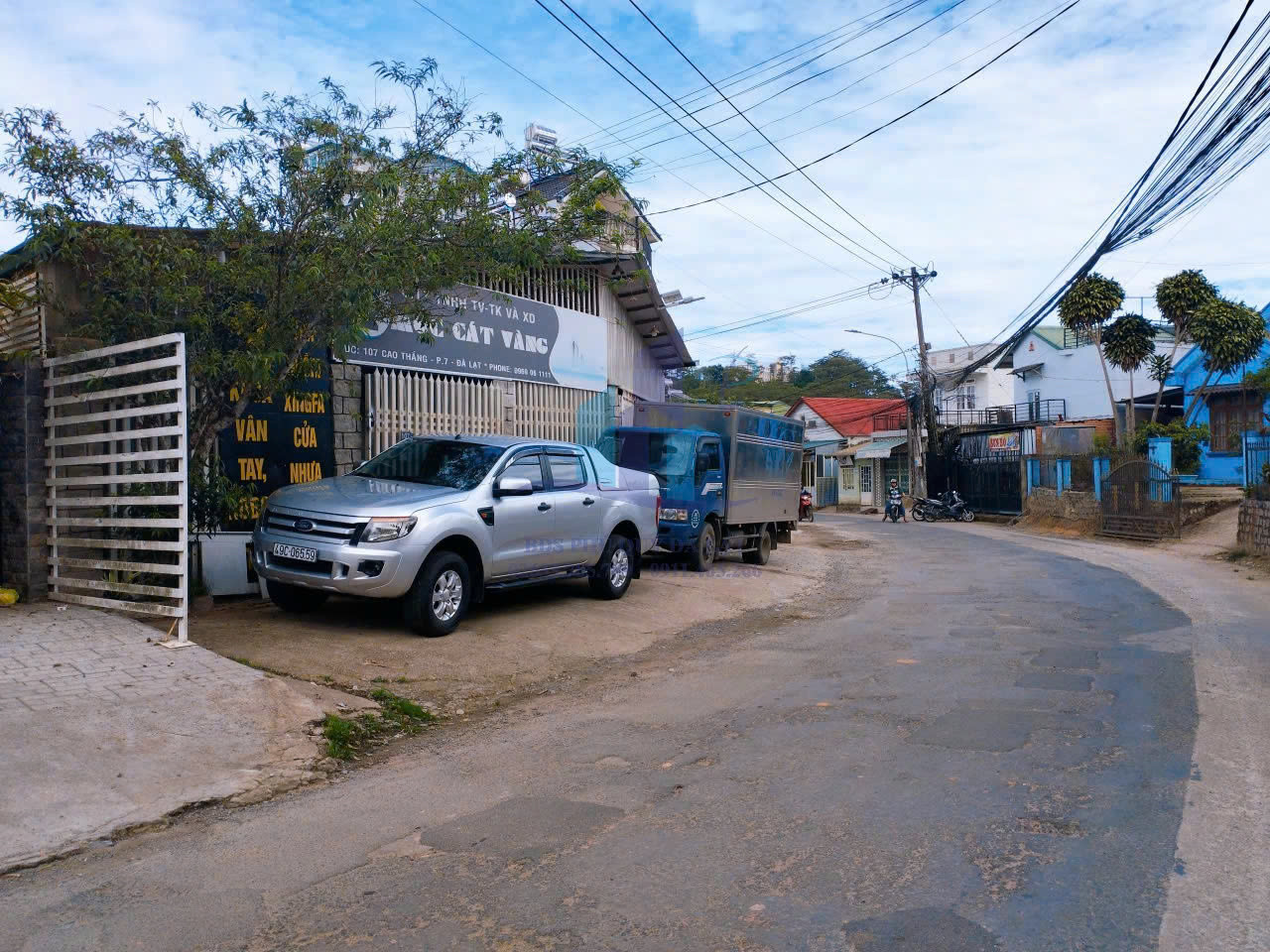 Bán Đất mặt tiền đường Cao Thắng, Phường 7, Đà Lạt 300mv