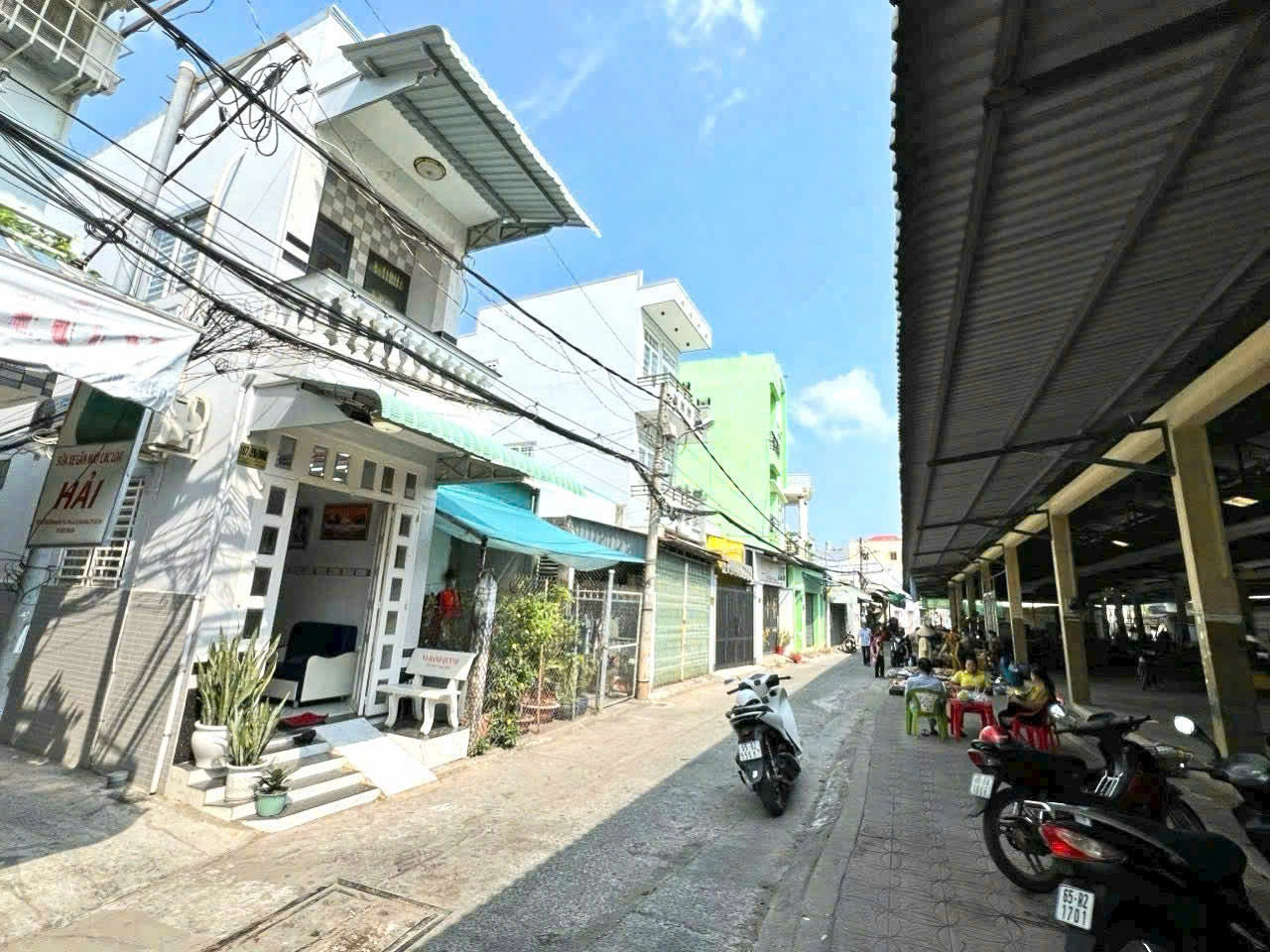 CHO THUÊ NHÀ NGÕ HOÀNG VĂN THỤ - AN CƯ - NINH KIỀU - CẦN THƠ: 60M², 2PN, 2WC, 4.8 TRIỆU/THÁNG