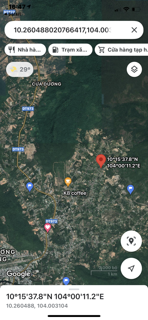 Bán bán  đất nông nghiệp 20474.6m² , giá 61.2 tỷ tại đường cây thông trong, Xã Cửa Dương, Thành phố Phú Quốc, Kiên Giang