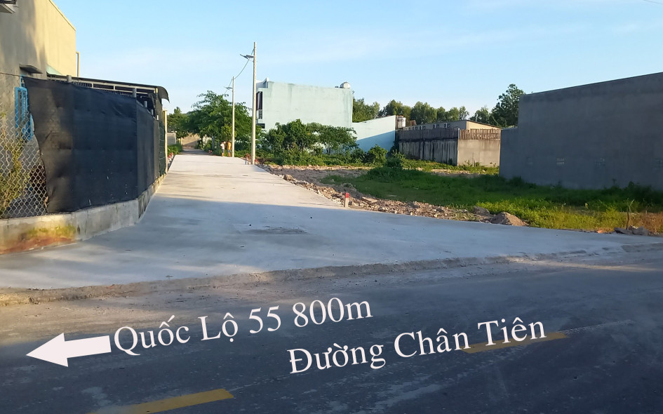 BÁN 5 LÔ ĐẤT FO - 5mx34m (100TC) - Đường Chân Tiên - TT An Ngãi - Long Điền - Bà Rịa Vũng Tàu