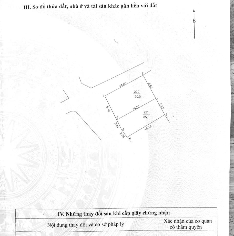 Bán đất 120m² ngang 8,5m giá 3.5 tỷ Xã Kim Anh