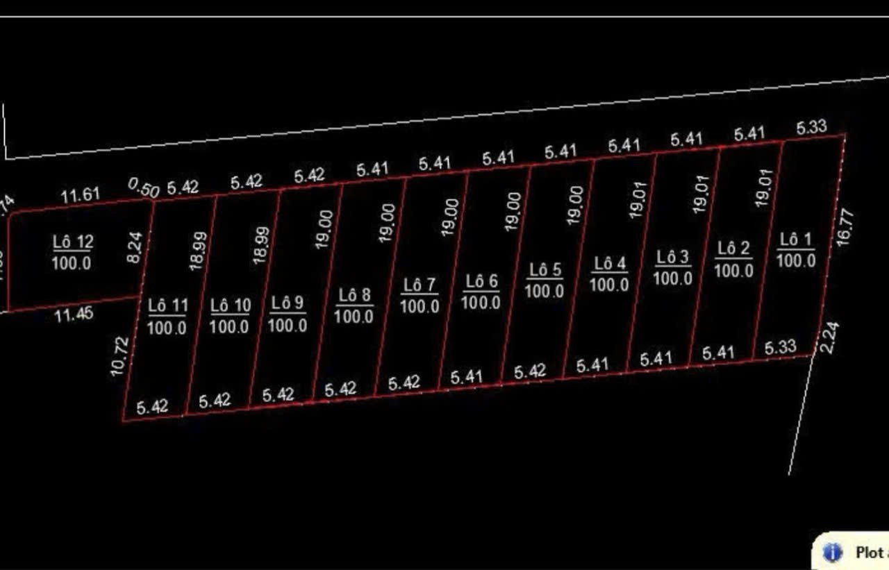 Bán đất 100m² ngang 5,4m giá 1.9 tỷ Xã Kim Anh