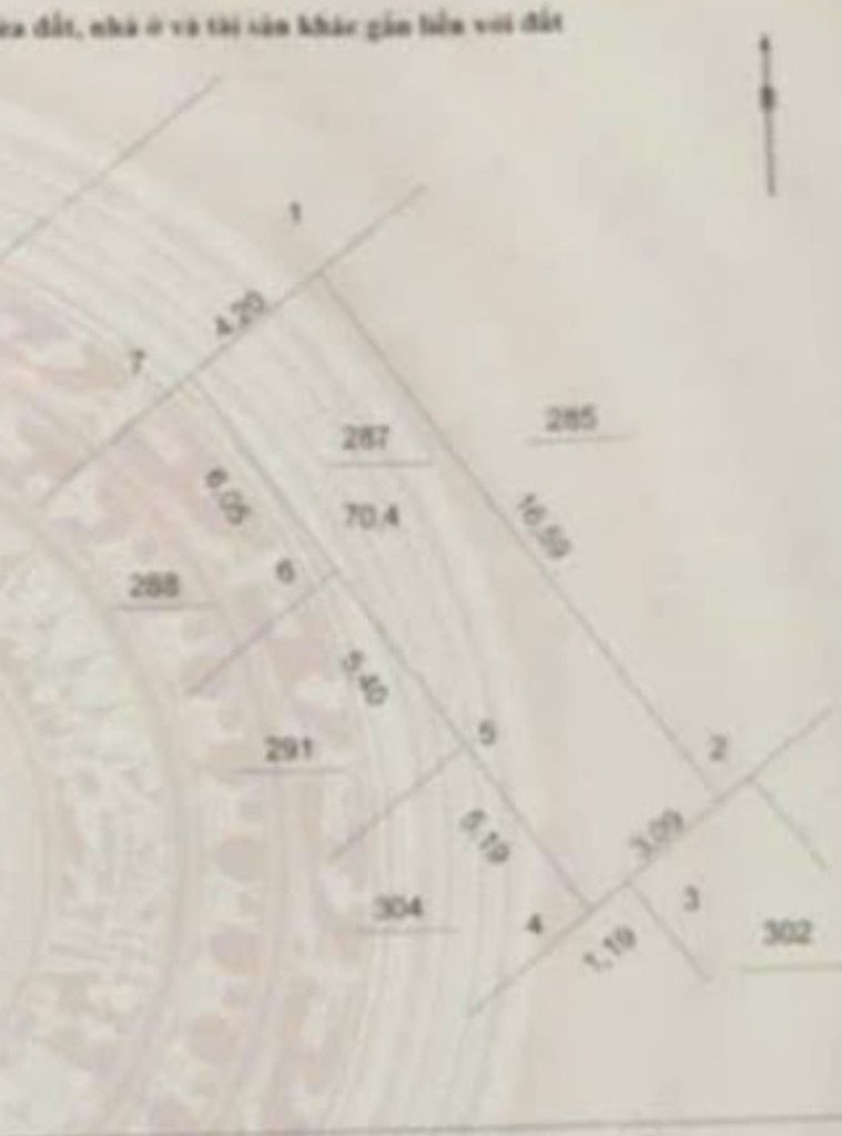 Bán đất 70,4m² ngang 4,2m giá 5.2 tỷ Xã Quang Minh