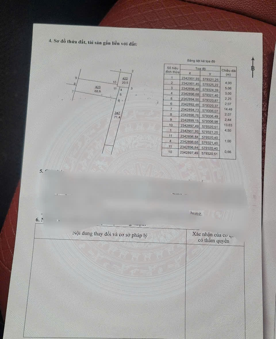 Bán đất 68,6m² ngang 4,5m giá 3.38 tỷ Xã Quang Minh